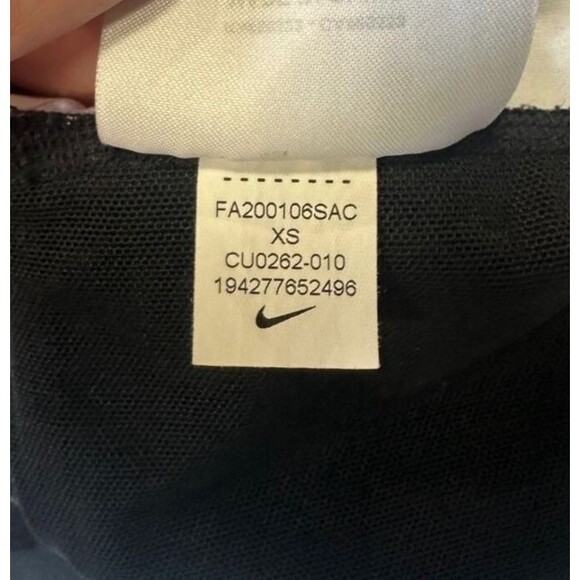 Nike ACG Crop Top AOP CU0262-010 Blue Black Size XS Sport Bra Compression - Picture 8 of 10